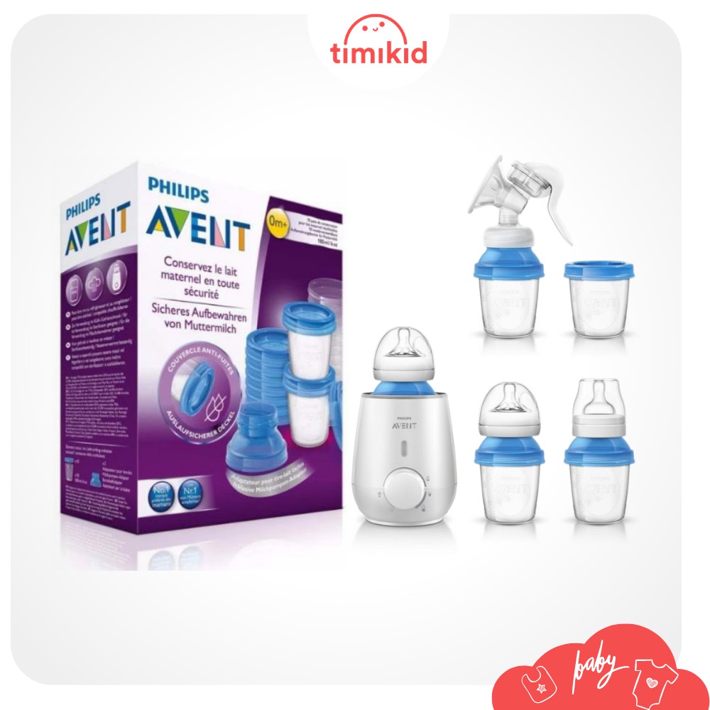 [CHÍNH HÃNG] Ly Trữ Sữa Philips Avent - Cốc Trữ Sữa Sử Dụng Nhiều Lần Thay Thế Túi Trữ Sữa Dùng 1 Lần