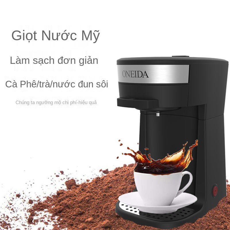 ❡❣Máy pha cà phê ONEIDA hộ gia đình bộ lọc nhỏ giọt mới xay của Mỹ Ấm trà tự động ngắt điện