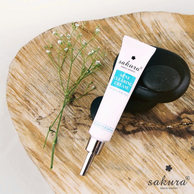 Kem giảm, ngăn ngừa mụn Sakura Acne Clearing Cream - Hàng Nhật | BigBuy360 - bigbuy360.vn