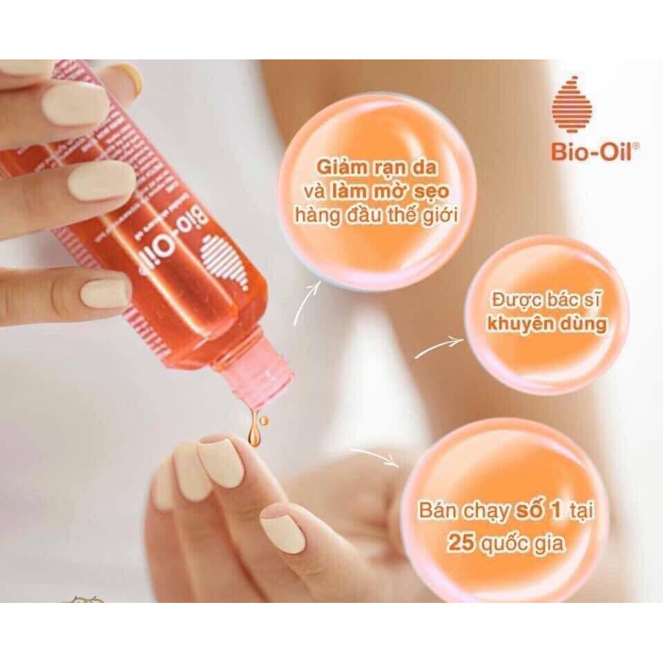 Kem bôi chống rạn Bio-Oil 60ml, 125ml