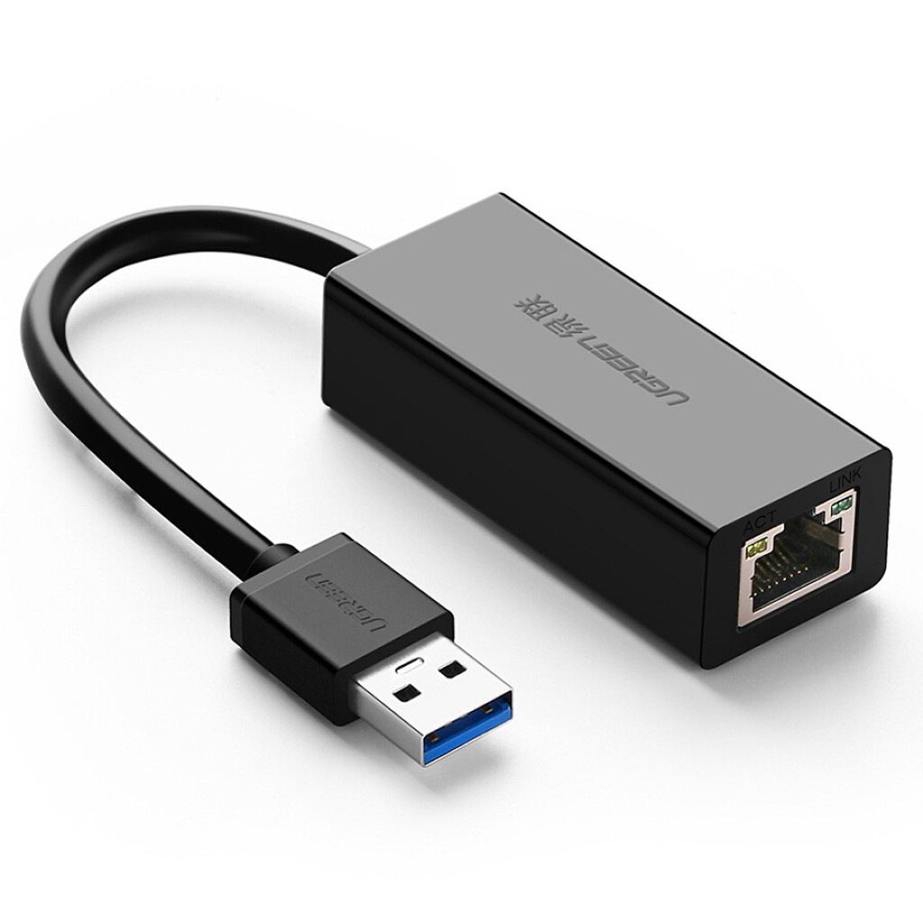 Cáp Chuyển Đổi USB 3.0 Sang LAN Ugreen 20256 - Hàng Chính Hãng