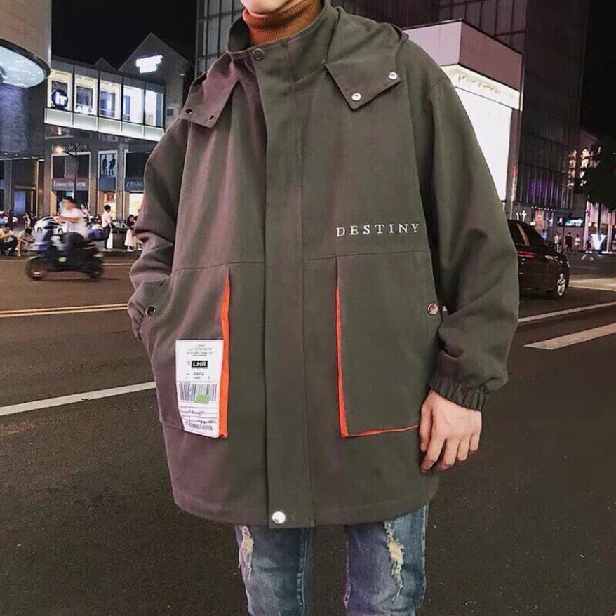 [S06] Áo khoác nam Áo khoát nam kaki chống nắng Destiny cực hót chuẩn shop-A293 | BigBuy360 - bigbuy360.vn