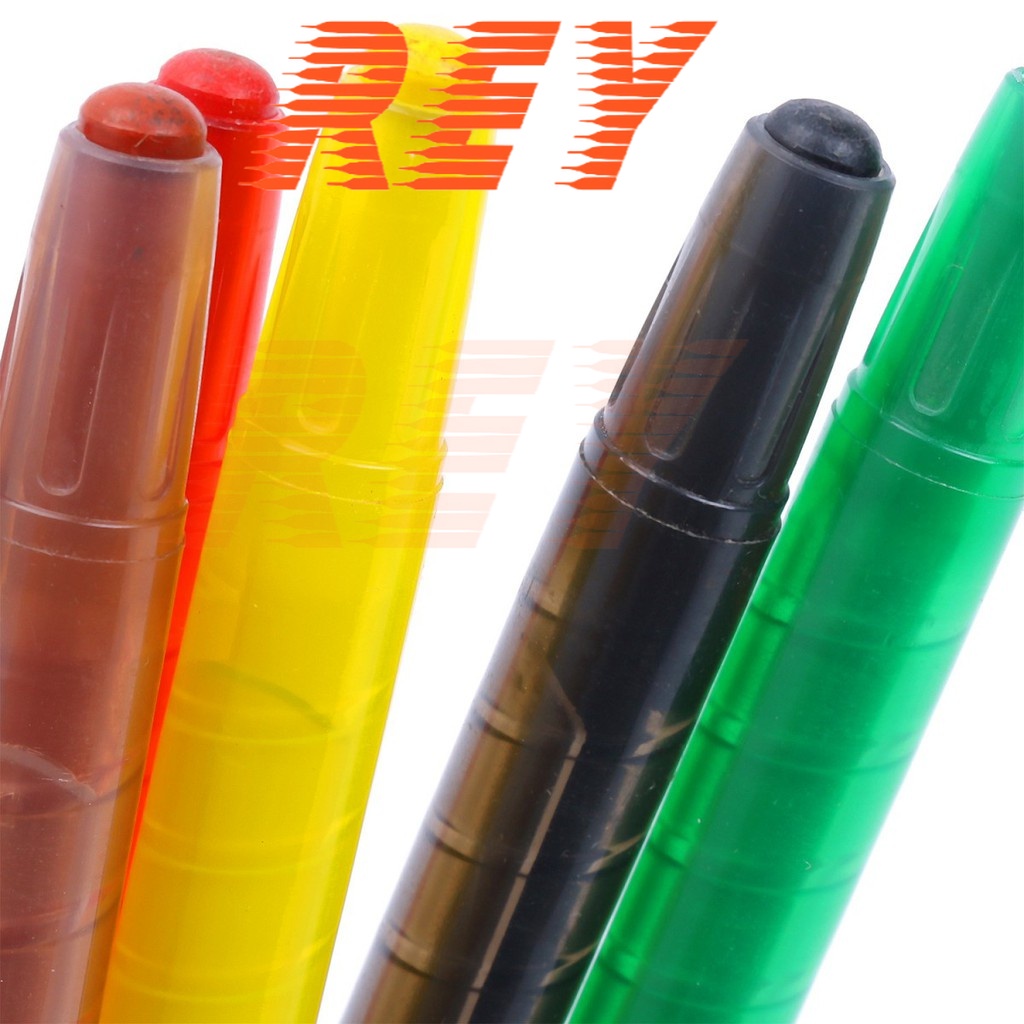 [Giao hoả tốc] Vỉ 6 cây bút sáp vặn Hàn Quốc Monami RWC-6C Retractable wax crayons an toàn chính hãng