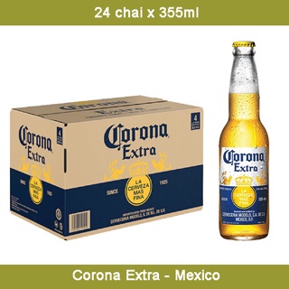 Bia corona extra 24 chai 355ml