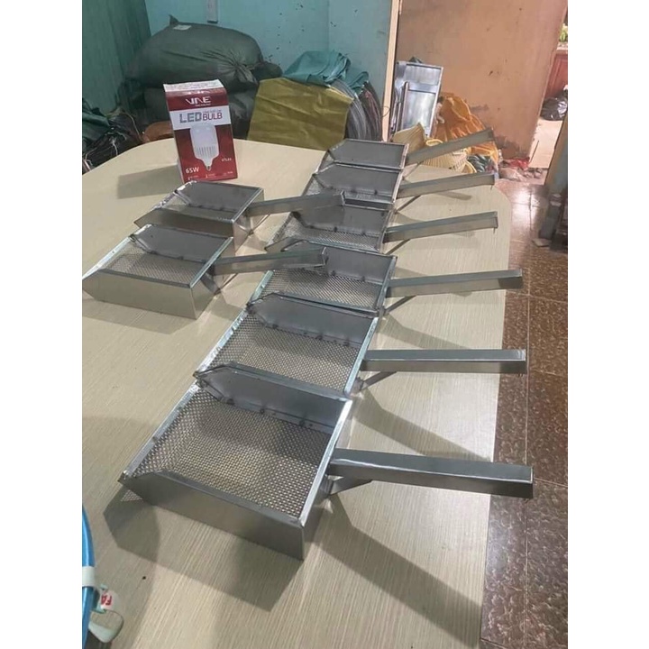 Sàng phân gà, Sàng cát, vá sàng cát inox  KT 20cm