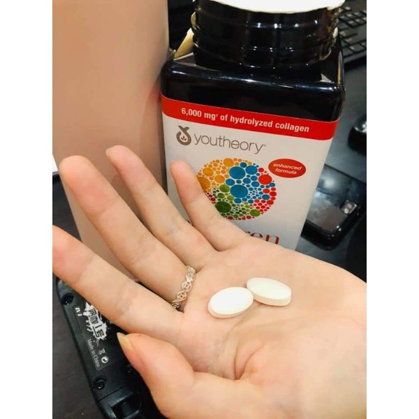 DATE 03.2026 Viên uống Collagen Youteory 390 viên