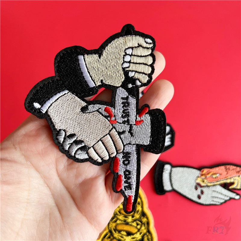 ☸ Tin Không Có Một Miếng Vá Sắt ☸ 1 Sticker Ủi Thêu Hình Con Rắn
