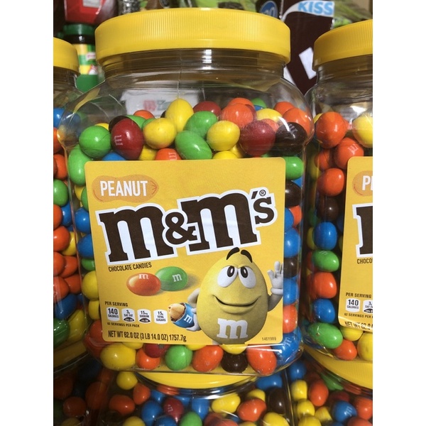 DATE T7/2022-KẸO CHOCOLATE NHÂN ĐẬU PHỘNG M&M 1,757KG