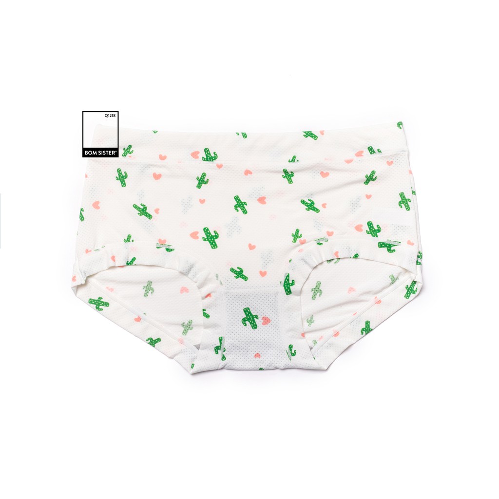 [Mã FAMALLT5 giảm 15% đơn 150k] Quần Lót Su Thông Hơi Hoạ Tiết Dễ Thương Phần 2 BOM SISTER Q1218 | BigBuy360 - bigbuy360.vn
