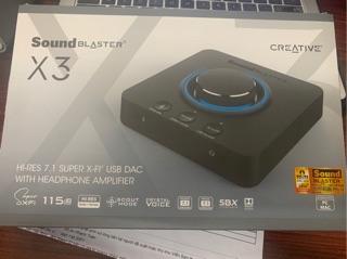 Card âm thanh Creative Sound Blaster X3