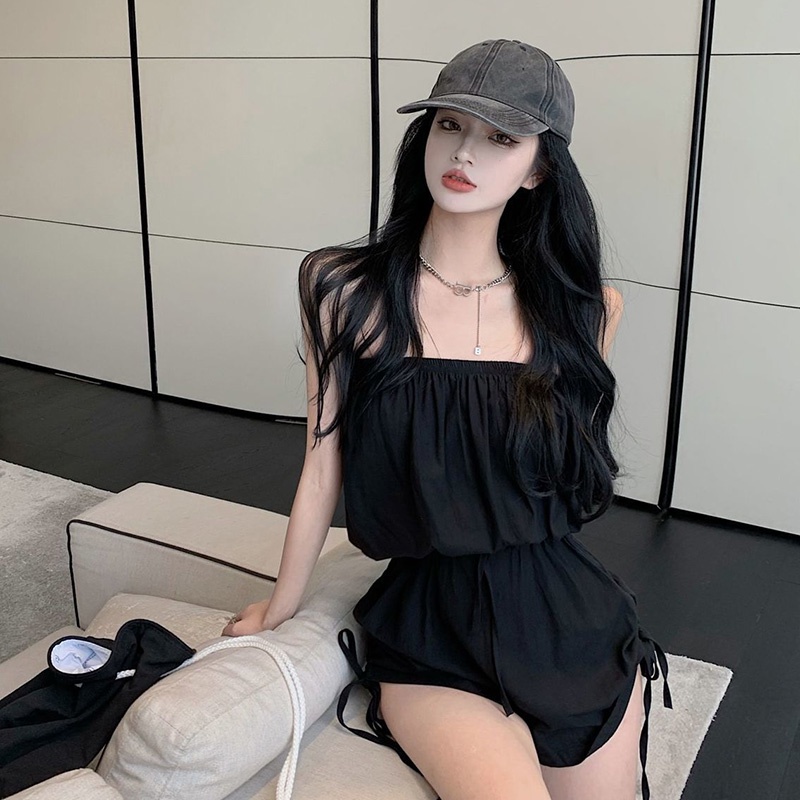 Áo liền quần IELGY ống rộng thời trang dành cho nữ