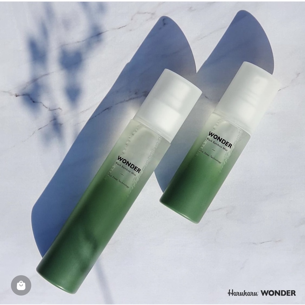 Xịt Khoáng thuần chay HARUHARU WONDER BLACK BAMBOO 80ml