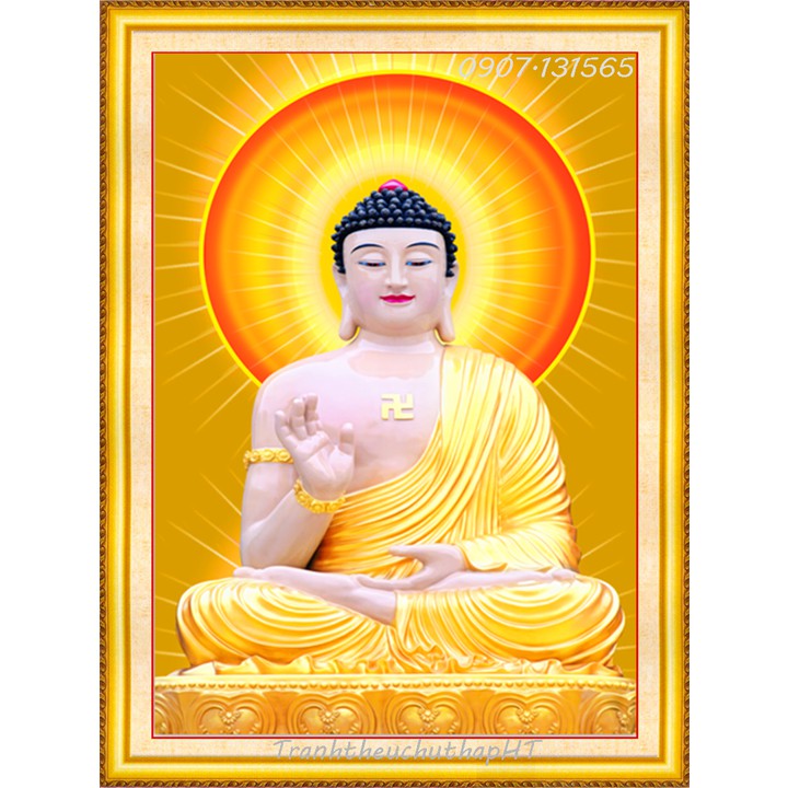 Tranh đính đá Phật VS466 - tự đính