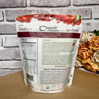 Kỷ Tử Hữu Cơ Organic Traditions 227g
