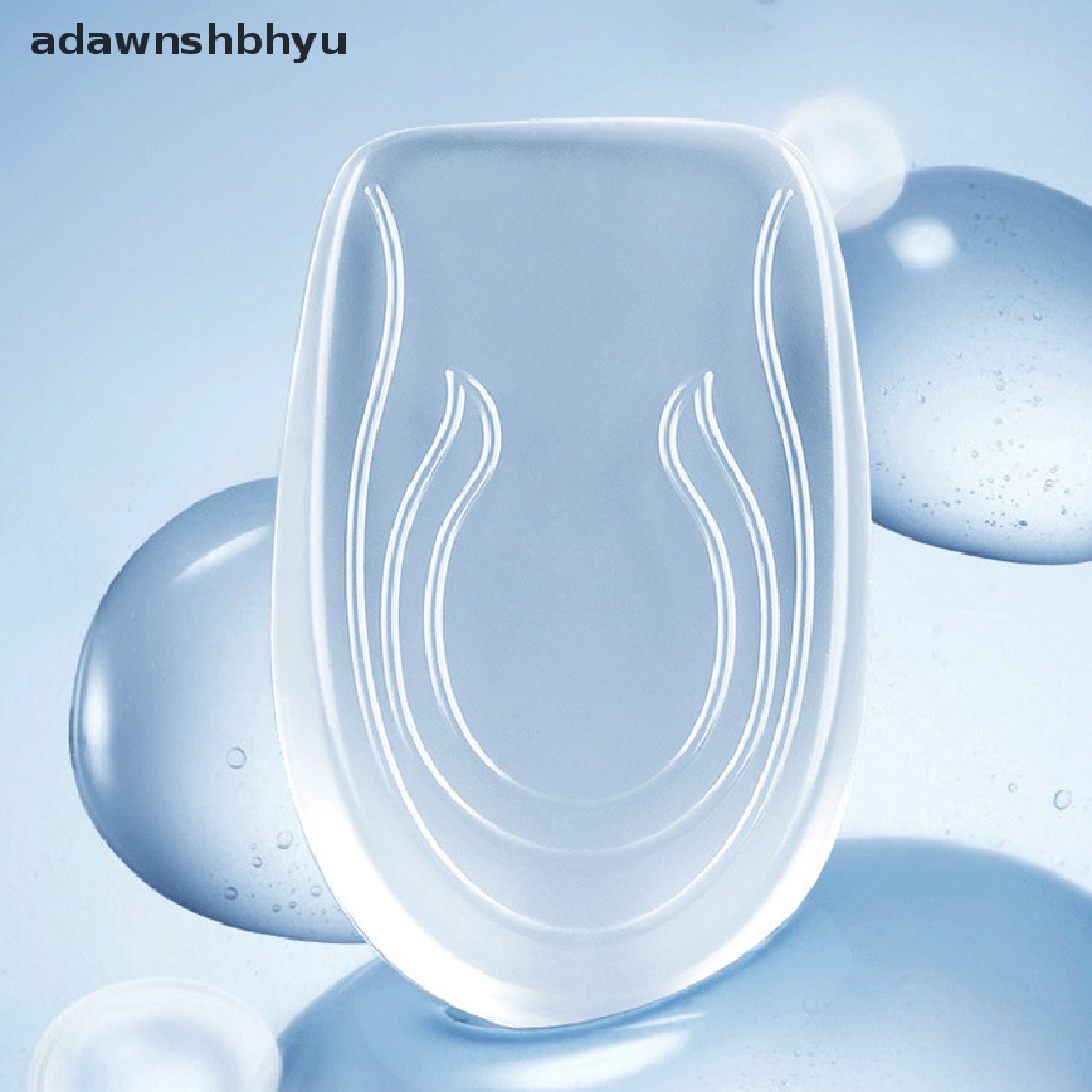 1 Cặp Đệm Silicone Gel Lót Giày Tăng Chiều Cao Co Giãn Hỗ Trợ Giảm Đau Cho Unisex