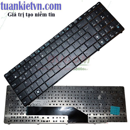 Bàn phím laptop Asus K50ID K50I K50IE K50IJ K50IN K50IPSS K51 K51AB K51AC K51AE K51IO K60 K62 K60IC K60IJ K60IL K60IN