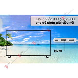 ADAPTER CHUYỂN ĐỔI TYPE-C SANG HDMI / TYPE-C / USB APPLE MUF82