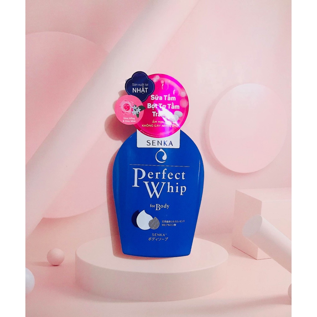Sữa tắm dưỡng ẩm Senka Perfect Bubble for Body 500ml