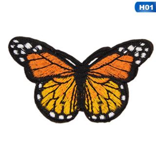 1 Sticker Ủi Thêu Hình Bươm Bướm