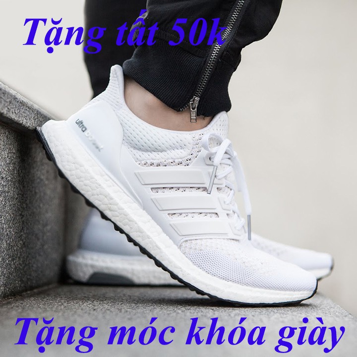 [Free ship] Giày ultra boost triple white 4.0 siêu đẹp