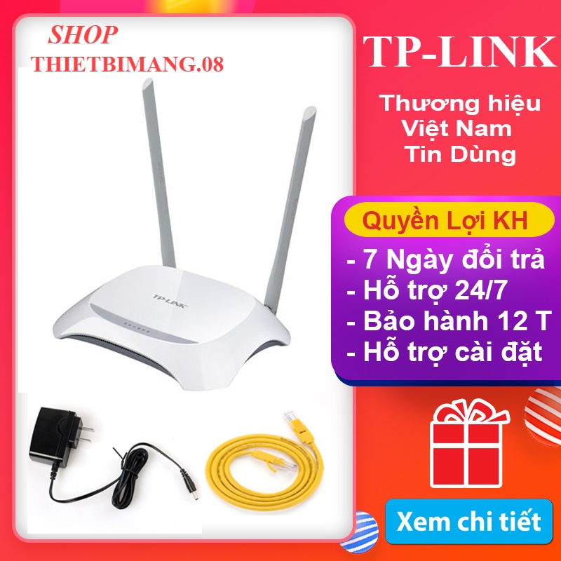 bộ phát wifi tplink 2 râu 842n ,cục phát wifi tplink 2 râu wr 842n giá rẻ đã qua sử dụng