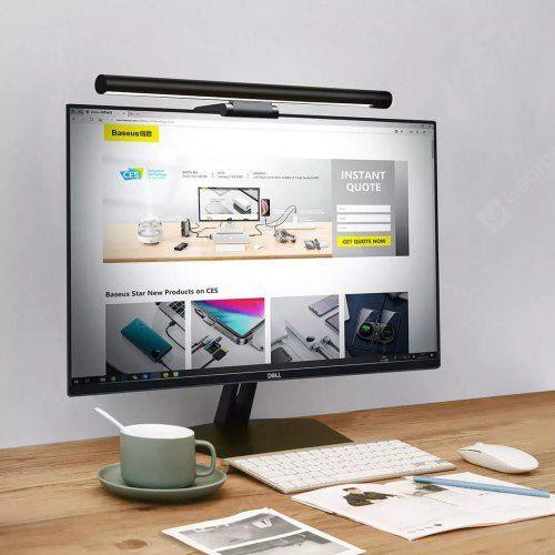 Đèn treo màn hình bảo vệ mắt Baseus i-Work Series (3 Light Mode, Anti Bluelight, New Model) | BigBuy360 - bigbuy360.vn