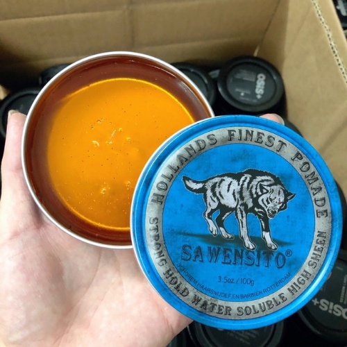 Sáp vuốt tóc SAWENSITO SÓI XANH BLUE 100gr tạo kiểu giữ nếp cho tóc. HÀNG CHÍNH HÃNG. AI Store