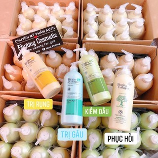 Cặp Dầu Gội Xả Biotin & Collagen Trắng USA