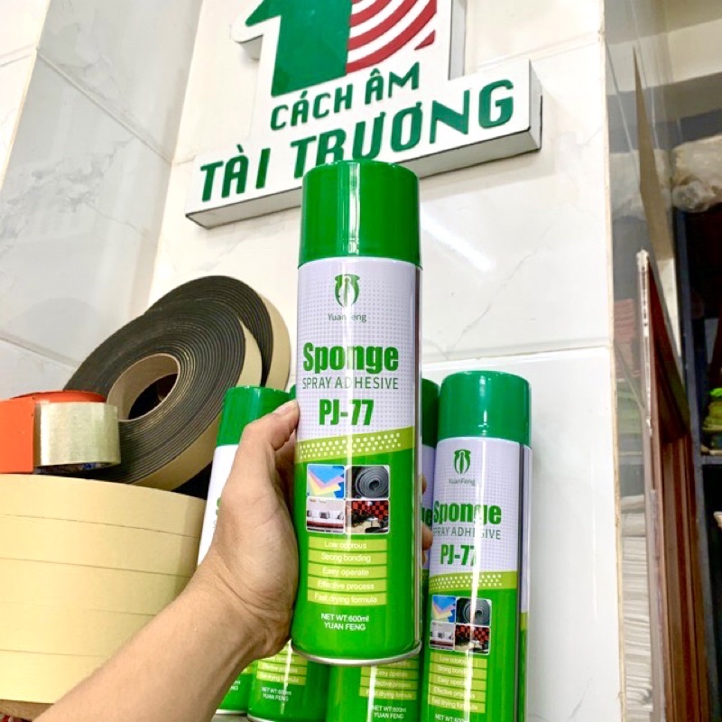 Keo Dán Dạng Xịt Siêu Dính , Dán Xốp, Mút , Giấy Decal, không mùi