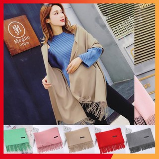 Khăn quàng cổ Cashmere Trơn hàng loại 1 cao cấp