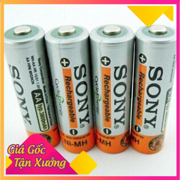 [XẢ KHO+FREE SHIP] Combo 2 Cặp Pin AAA và AA Sony. Sạc Đựoc