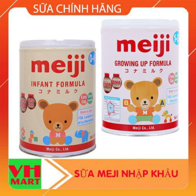 Sữa Meiji 0_1 và 1_3 tuổi 800g