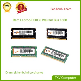 Ram laptop ddr3 ddr3l walram 4gb 8gb 16gb bus 1600