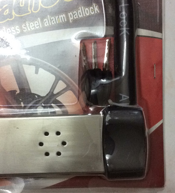 Khóa chữ U báo động âm thanh chống trộm LK605