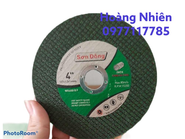 Đá cắt sắt xanh Sơn Đông hộp 50 viên