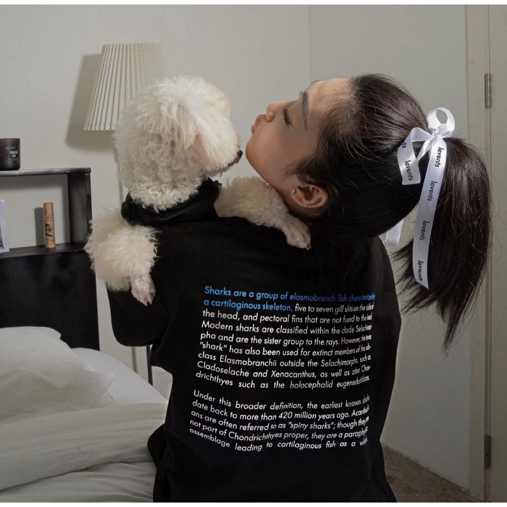 Áo thun Tee Levents Shark Cá mập Nam nữ Full tag hãng | BigBuy360 - bigbuy360.vn