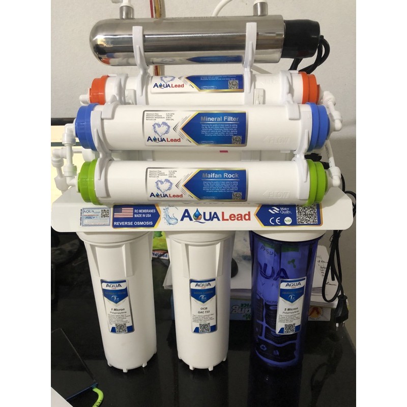 máy lọc nước nano Aqua lead 11 cấp đèn uv | BigBuy360 - bigbuy360.vn