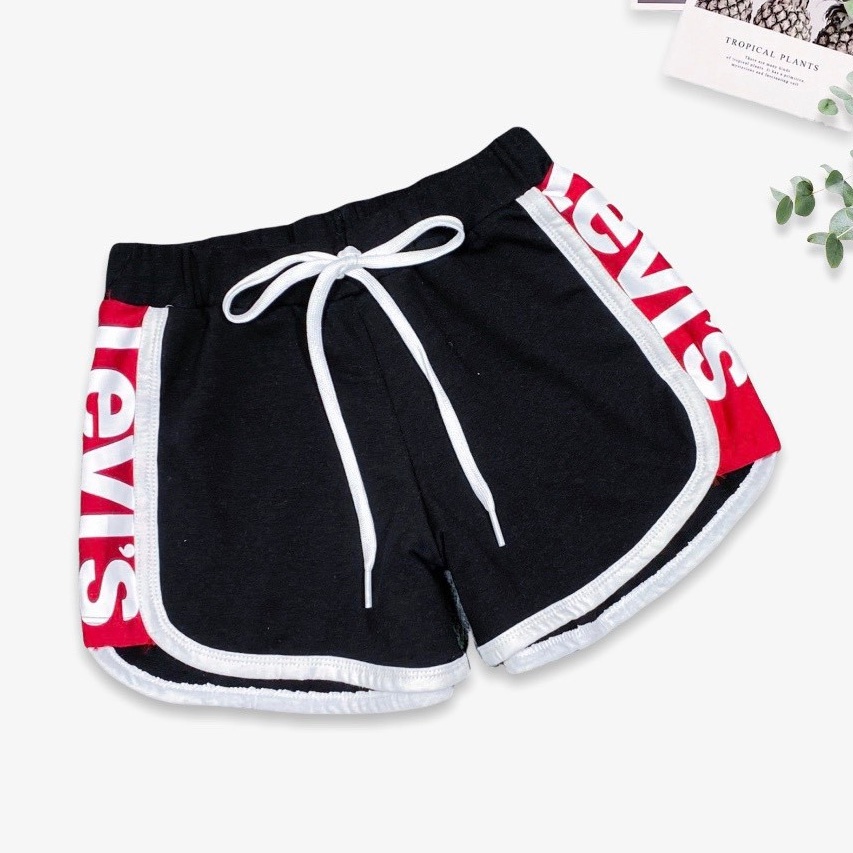 Quần thun cotton da cá thể thao cho bé gái