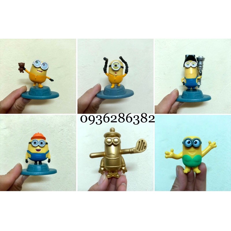 Mô Hình Nhân Vật Minions (hàng xuất dư)