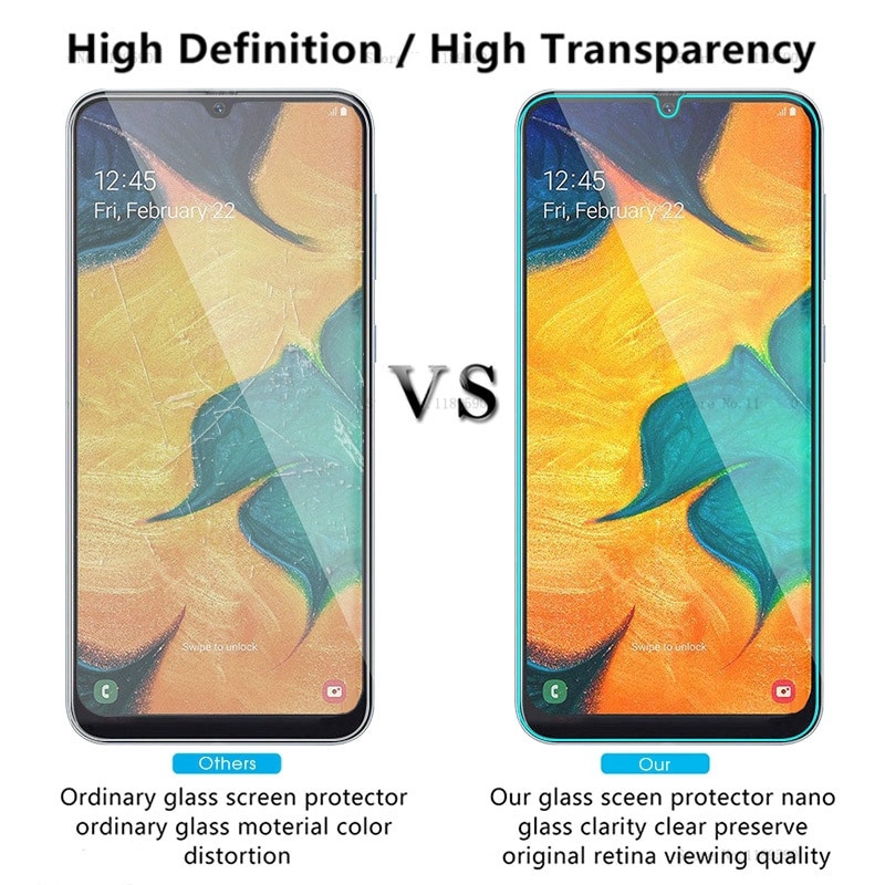 Kính Cường Lực 9h Bảo Vệ Màn Hình Cho Samsung Galaxy A12 A13 A51 A71 A53 Note 10 S10 Lite A10 A20 A30 A50 A70