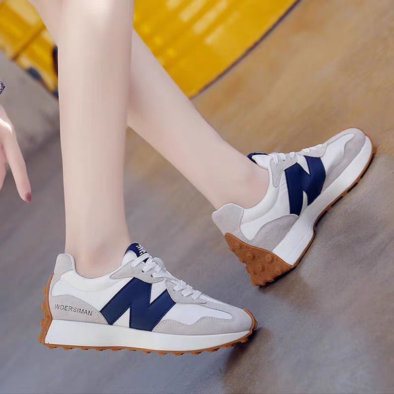 Giày Thể Thao Thiết Kế Mới Kiểu Dáng Đơn Giản Thời Trang Mùa Xuân Thu Dành Cho Nữ