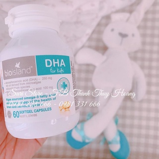 Dha Bioisland for kid 60v 001263 (Hộp)