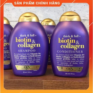 DẦU GỘI BIOTIN COLLAGEN OGX GIẢM RỤNG - KICH THÍCH MỌC TÓC - TRỊ GÀU 385ML