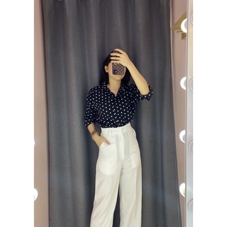 ÁO SƠ MI CHẤM BI