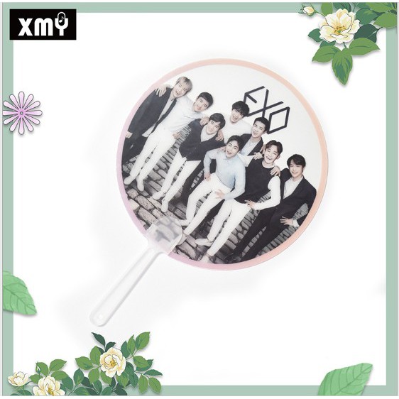 Quạt nhựa PVC tròn BT-21, Twice, Momoland, Blackpink, EXO mẫu mới nhất 2019 | BigBuy360 - bigbuy360.vn