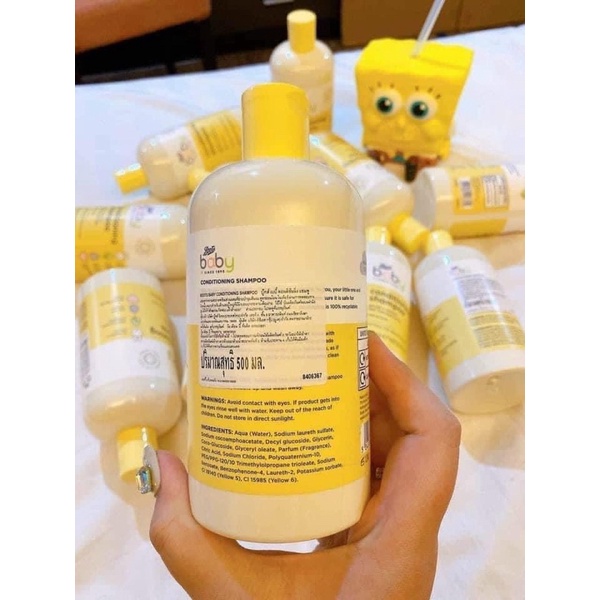 Gội tắm xả cho bé Boots UK 500ml