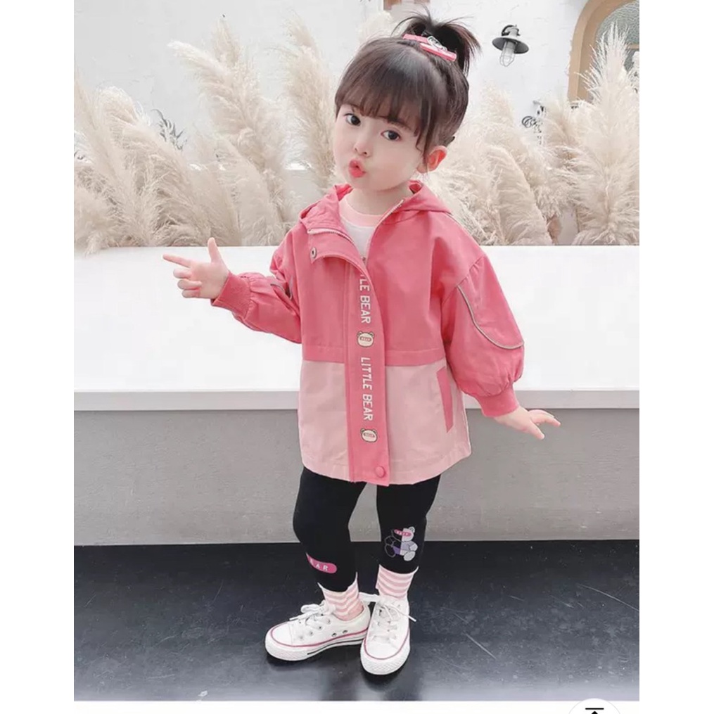 Áo chắn gió Bipu chất liệu kaki chắn gió tốt, mặt vải mịn đẹp