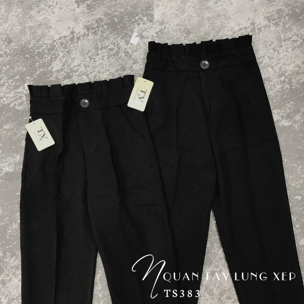 HÀNG ĐẸP - QUẦN TÂY LƯNG XẾP CHUẨN PHOM - QUẦN TÂY LƯNG KIỂU TS383 ⚡100% ẢNH THẬT⚡