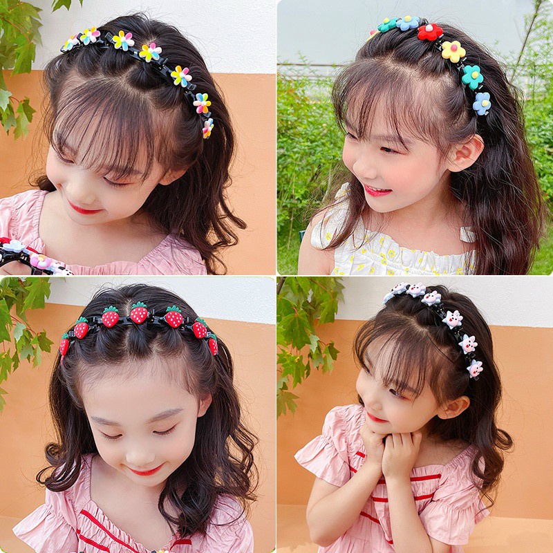 Cài tóc tiktok có kẹp tạo độ phồng tóc nhiều mẫu phong cách Hàn Quốc