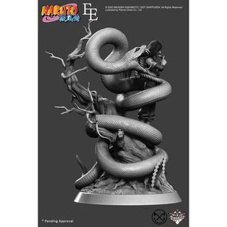 File in 3D Orochimaru Resin Statue - Naruto